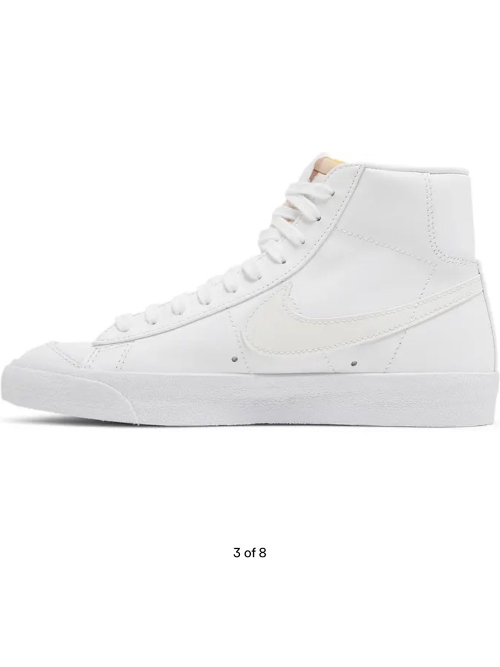 Nike White Blazers